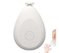 Tagliaunghie elettrico per bambini, tagliaunghie per neonati con 4 teste di rettifica, lima per unghie per neonati per dita e unghie, tagliaunghie per bambini piccoli, funziona batterie
