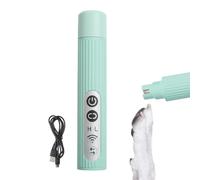 Tagliaunghie elettrico per cani, levigatrice portatile ricaricabile con 3 modalità e LED - Smerigliatrice per WC per cani - per gli amanti degli animali domestici e la famiglia