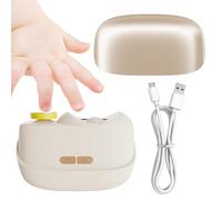 Tagliaunghie elettrico | Tagliaunghie a 2 velocità con contenitore per scarti | Tagliaunghie automatico con luce | per la pulizia delle unghie di bambini adulti uomini donne famiglia casa viaggi