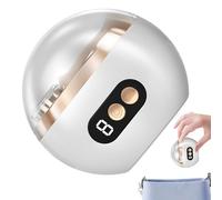 Tagliaunghie elettrico - Tagliaunghie automatico ricarica USB | Tagliaunghie sicuro con impostazioni a 3 velocità, smalto illuminato per anziani, uso in salone, manicure domestica per la cura dei