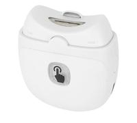 Tagliaunghie Elettrico, Tagliaunghie in ABS e Acciaio Inossidabile con Tagliaunghie Automatico con Luce Ausiliaria per Neonati e Bambini Anziani (WHITE)