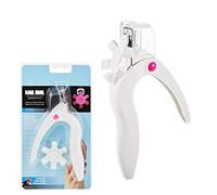 Tagliaunghie in Acrilico,1pcs Taglia Unghie Professionale Forbicine per Unghie Finte Tip Cutter Forbici Unghie Piedi(Bianco)