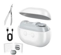 Tagliaunghie Intelligente Easyclip con Ricarica Usb, Yosody 2025 Tagliaunghie Automatico Aggiornato con Luce Led, di Sicurezza Ricaricabile Tramite Usb per Anziani e Adulti(bianca)