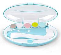 Tagliaunghie per Bambini - RIGHTWELL Tagliaunghie Neonato, Tagliaunghie Elettrico Lima Unghie per Bambini - Multifunzione Sicuro Tagliaunghie Bambini Set 6 in 1 con LED Light per Neonati e Adulti