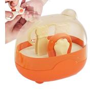 Tagliaunghie per bambini, set per la cura delle unghie, con tagliaunghie di sicurezza, accessorio per la cura delle unghie dei piedi, per bambini, ragazze, per la casa, i viaggi, l'asilo all'aperto