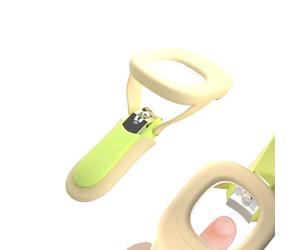 Tagliaunghie per Bambini - Tagliatore Elettrico per Unghie con Luce LED e 25X Ingrandimento,Forbicine Automatiche per Unghie per Cura e Toelettatura Uso Domestico Viaggio Notturno e Famiglie