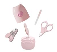 Tagliaunghie per bambini, tagliaunghie a forma di cartone animato, lima per unghie e pinzette con scatola portaoggetti, tagliaunghie e, per la mamma