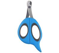 Tagliaunghie per cani | Forbici per artigli per gatti in acciaio inox con manico in silicone - Strumento professionale con punta smussata a 25 gradi per animali domestici, gatti, cani