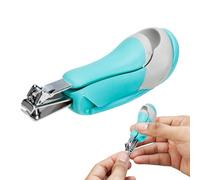Tagliaunghie Per La Cura Del Neonato, Forbicine con Lente d'Ingrandimento per Unghie di Mani e Piedi, Cutter Preciso per Unghie di Mani e Piedi in Acciaio Inossidabile per Tutta la Famiglia Ragazzi e