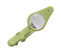 Tagliaunghie per Ragazzo Ragazza Luce e Lente, Verde, Metallo