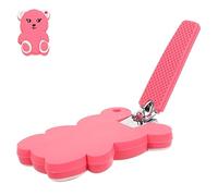 Tagliaunghie per Ragazzo Ragazza Rosa, Precisione Curva in Silicone