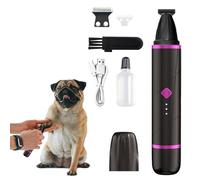 Tagliaunghie per Zampe Cane - Kit Per Toelettatura Con Rasatore Per Peli - Grindatore Elettrico Preciso per Orecchie Muso Toelettatura Appartamento Famiglia Adulti