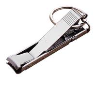 Tagliaunghie pieghevole - Tagliaunghie in acciaio inox per uomo, tagliaunghie portatile con lime per unghie e anello portachiavi, design ultra , tagliaunghie pieghevole per manicure tascabile