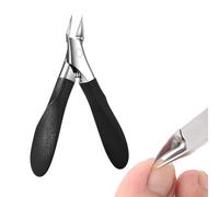 Tagliaunghie Professionale Tronchesino Tagliaunghie di Precisione, Tronchesina per Tagliare Le Pellicine, Tronchesino Unghie Piedi per Unghie Spesse e Incarnite, Strumento per Manicure, Nero