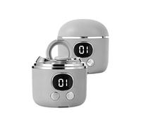 Tagliaunghie Ricaricabile con Lente di Ingrandimento Luce LED a 3 Velocità per