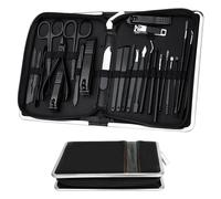 Tagliaunghie Set Professionale Strumenti per Manicure E Pedicure 26 Pezzi