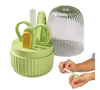 Tagliaunghie sicuro per bambini, set tagliaunghie per bambini | Kit tagliaunghie professionale 4 in 1 - Kit tagliaunghie professionale, strumenti portatili per la cura della pedicure, set per la cura