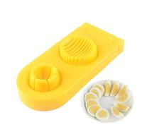 Tagliauova 2 in 1, Affettatrice per Uova Sode, tagliauova universale, filo in acciaio inoxs, tagliauova, per tagliare euova da cucina per tagliareuova, fragole, Banane