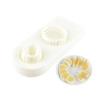Tagliauova 2 in 1, Affettatrice per Uova Sode, tagliauova universale, filo in acciaio inoxs, tagliauova, per tagliare euova da cucina per tagliareuova, fragole, Banane