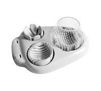 Tagliauova - Affettatrice Per Uova In Acciaio Inossidabile 3 In 1