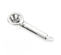 Tagliauova in acciaio inox, 21 cm, finitura liscia a specchio | Sei pezzi di dimensioni uguali, presentazione perfetta, ideale per insalate e antipasti