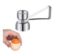 Tagliauovo in acciaio inox per uova crude, morbide o sode, 2 dimensioni