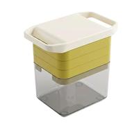 Tagliaverdure 3 Dimensioni A Pressione Manuale Alimentare Antiruggine | Tagliaverdure E Taglierina Per Insalata Per Frutti Cipolla Cucina Ristorante Diner Campeggio Picnic B