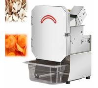 Tagliaverdure Affettatrice Elettrico,Scalogno Tritatutto,Design In Acciaio Inossidabile,Facile Da Pulire,Multifunzione Affettare Verdure,per Aglio,Zenzero,Peperoncino