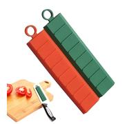 Tagliaverdure antiaderente in silicone - Tritatutto alimentare di alta qualità con manico ergonomico | lame affilate, lavabili in lavastoviglie, leggeri, perfetti per preparare insalate