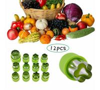 Tagliaverdure Casa Natale Utensile da Taglio Festa Set 12pz Utensili Torte