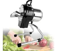 Tagliaverdure commerciale, 6000 giri/min, ad alta velocità, spessore regolabile da 1 a 5 mm, rimovibile per la pulizia, perfetto per ristoranti e cucina domestica, 110 cl