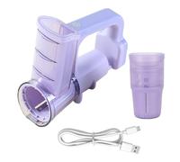 Tagliaverdure elettrico 3 in 1 - Affettatrice e grattugia per formaggio pratici, potente, facile da usare, versatile per verdure, formaggio, noci, frutta e ingredienti da cucina | C