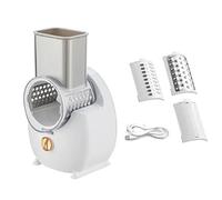 Tagliaverdure elettrico completamente automatico Utensili da cucina Utensili da cucina multifunzionali for uso domestico(White-Charging model)