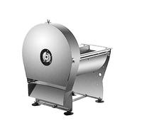 Tagliaverdure elettrico da 10 pollici in acciaio inossidabile commerciale regolabile automatico trituratore di frutta affettatrice a scatti for la casa