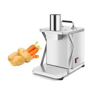 Tagliaverdure elettrico, macchina tritatutto per frutta, taglio automatico del cubo per cipolle, patate, carote, cetrioli, lama da 15 mm