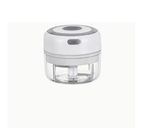 Tagliaverdure elettrico, Mini Tritatutto Elettrico Per Aglio, Tritacarne USB, Schiacciapatate, Robusto Per Verdure Allo Zenzero, Utensili Da Cucina,affettare e tagliare(White-100ML)