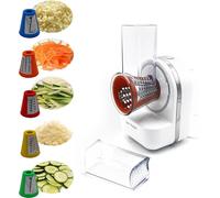 Tagliaverdure Elettrico Multifunzione 3 in 1 Grattugia Formaggio Affetta Verdure