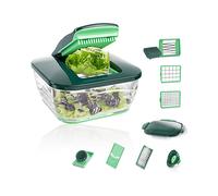 TAGLIAVERDURE MANUALE GENIUS Nicer Dicer Chef, 3300 ml, Verde
