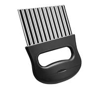 Tagliaverdure Multiuso - Affettatrice Ondulata In Acciaio Inossidabile PP 9x13,5 Cm, Tritatutto Per Patate Fritte | Comodo Accessorio Da Cucina Per Creare Fette Decorative Di Patatine Fritte Per Cucin