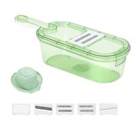 Tagliaverdure | Pelapatate verdure - Grattugia antiscivolo multifunzionale con vassoio di raccolta per cavoli, patate, e cipolle