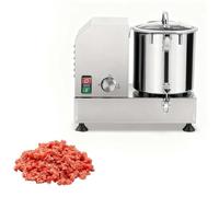 Tagliaverdure Professionale, Robot da Cucina Commerciale con Potenza 1800W, Lame a S Resistenti alla Corrosione Tritano Ingredienti Velocemente per Cucine Ristorante Affollate(15L)