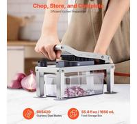 Tagliaverdure, Tritatutto, Tagliaverdure con Contenitore per Patate Domestiche