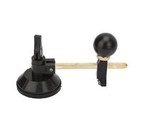 Tagliavetro a 6 Ruote con Ventosa, Tagliapiastrelle Regolabile (Diametro 20 cm/7,9 pollici), Tagliavetro Rotondo con Impugnatura Comfort