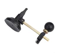 Tagliavetro circolare regolabile con base a ventosa per taglio circolare preciso su vetro, raggio 35-150 mm, apertura foro 90-300 mm, costruzione in gomma e lega metallica (200 mm)