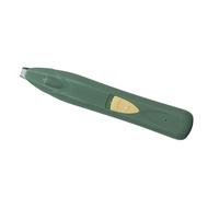 Tagliazampe elettrico a basso rumore per la cura del pelo di gatti con luce LED per piccole superfici di capelli sul viso (verde)