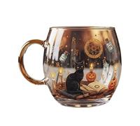 Taglie Di Di Halloween - Carina Tazza Di Halloween | Bevande Spettrali | Modello Dipinto Resistente Al Calore Taglie Di Caffè Spettrale Per Cucina Bevande Giovanile Latte Tè Da Tè A Freddo Viagg