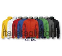 TAGLIE FORTI UOMO GIACCA GIUBBOTTO SOFTSHELL TRASPIRANTE ANTIVENTO NO PIUMINO