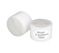 Taglie per fodera per foratura nastro a prova di foratura anti piatto da 0,5 mm Protettore tubo per strada per mountain bike 2pcs (700c)