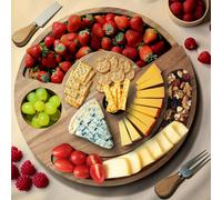 Tagliere Aperitivo Formaggi Salumi con Forchetta e Coltello Formaggio