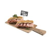 Tagliere Aperitivo Rettangolare 42x18 cm Marrone - Melamina Wood - Bar Cucina